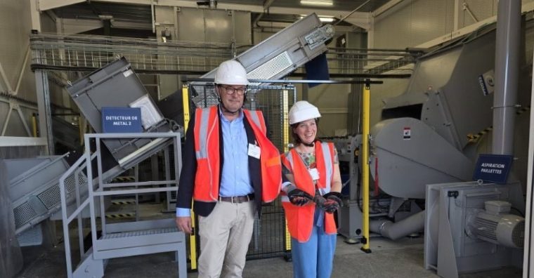 Illustration de l'article Une nouvelle unité de recyclage inaugurée par Veolia à Toulouse