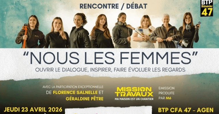 Illustration de l'article Conférence – Les femmes dans le bâtiment