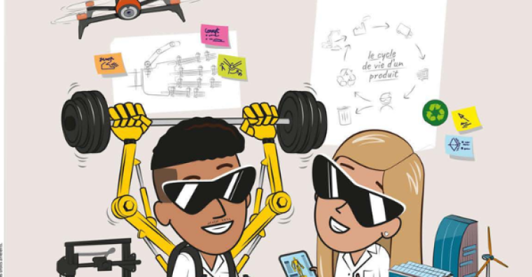 Illustration de l'article Les Olympiades des Sciences de l’Ingénieur se déroulent à la Halle de la Machine
