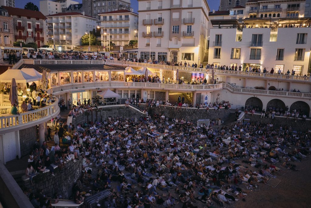 Biarritz, scène du cinéma émergent