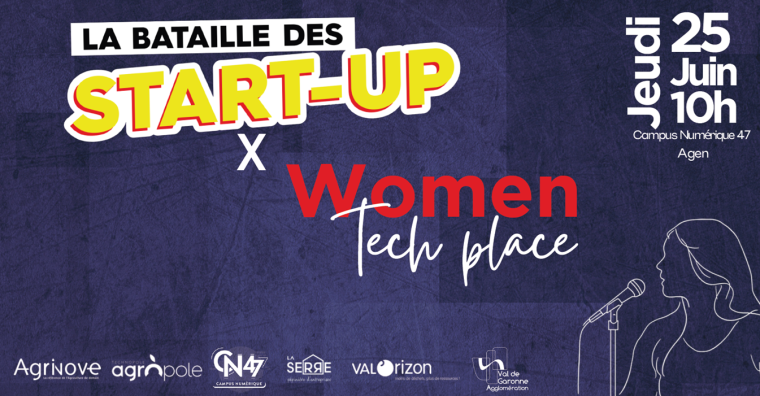 Illustration de l'article Agen – La Bataille des Start-Up au féminin