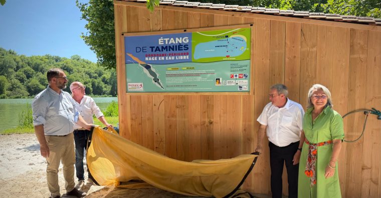 Illustration de l'article Deuxième site de nage en eau libre en Dordogne