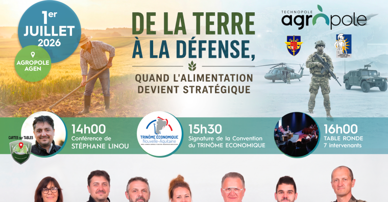 Illustration de l'article Agropole – Défense et alimentation en jeu