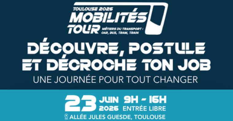 Illustration de l'article Le Mobilités Tour pose ses valises à Toulouse ce 23 juin