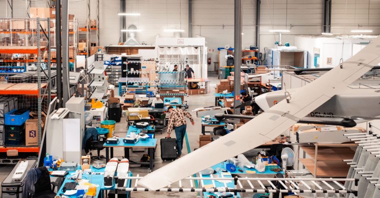 Illustration de l'article Delair implante une nouvelle ligne d’assemblage de drones à Boussens