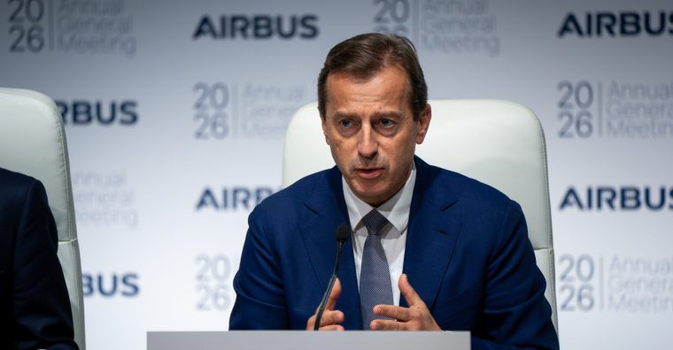 Illustration de l'article Le chiffre d’affaires d’Airbus en hausse de 12 % à la mi-année