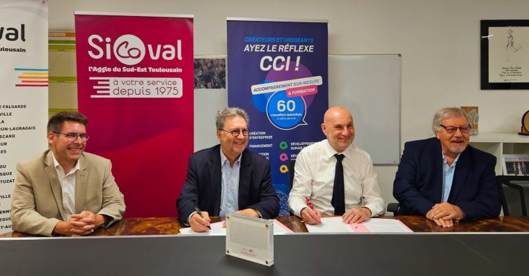 Illustration de l'article Le Sicoval et la CCI renouvellent leur partenariat en faveur de l’économie du sud-est toulousain