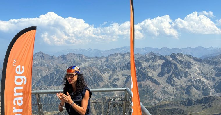 Illustration de l'article Orange promeut sa 5G au sommet du pic du Midi