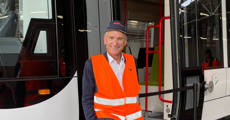 Illustration de l'article Alain Picard, le président de CAF France, prend la tête de la fédération des industries ferroviaires
