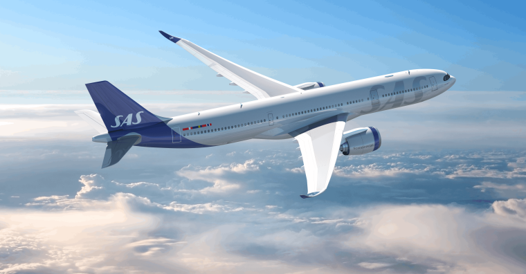 Illustration de l'article Le transporteur scandinave SAS renouvelle sa flotte avec des A330neo