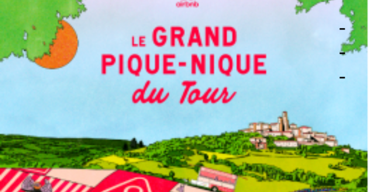 Illustration de l'article Pique-nique à Vézac avec le Tour
