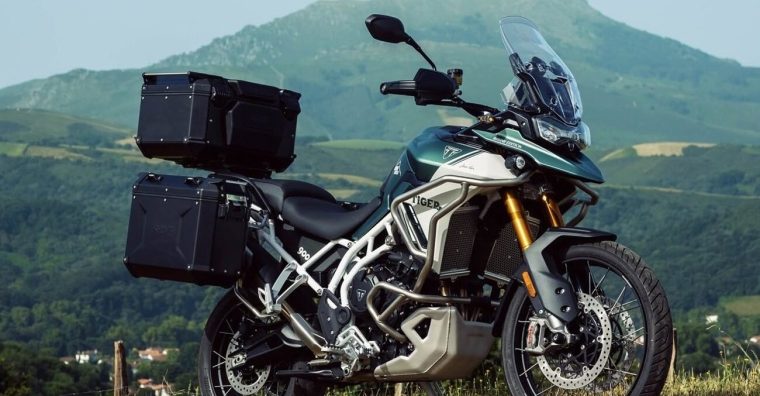 Illustration de l'article Triumph Anglet et Jean-Vier signent une Tiger 900 « Rhune Edition »
