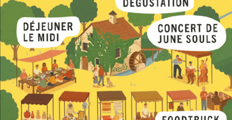Illustration de l'article Artisanat local et gourmandise au Moulin de la Veyssière