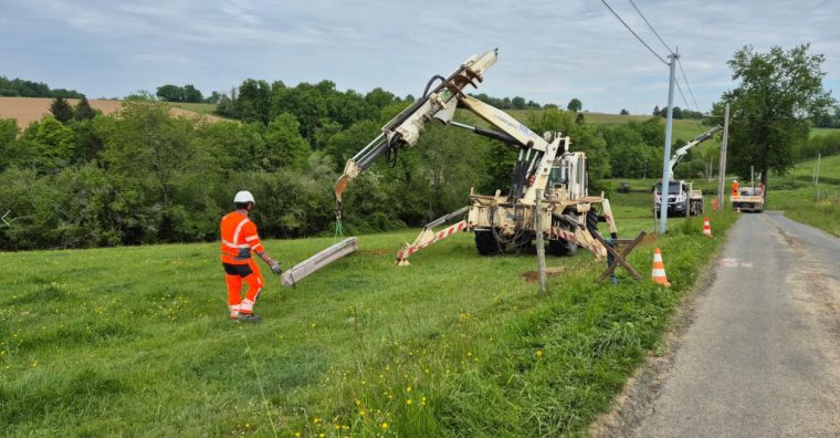 Illustration de l'article Le SDE 24 muscle ses investissements dans les réseaux