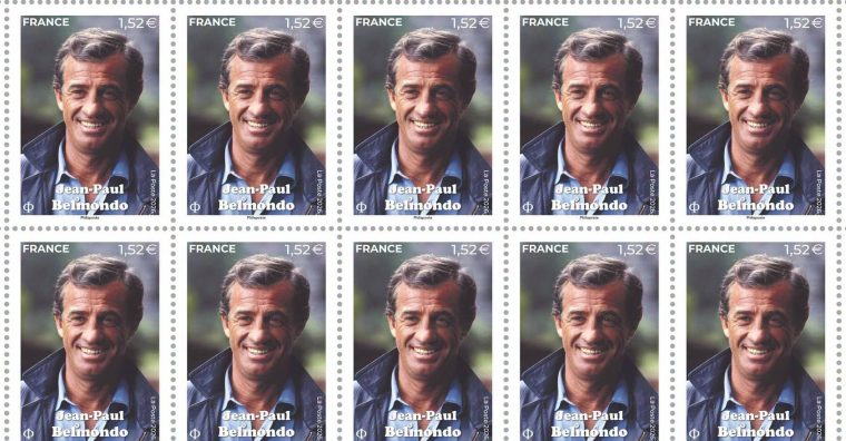 Illustration de l'article Philaposte édite un timbre collector à l’effigie de Belmondo