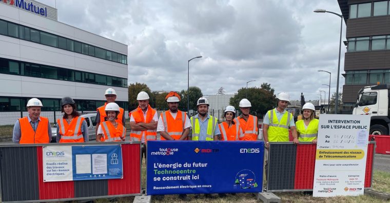 Illustration de l'article Les travaux du futur Technocentre de Toulouse Métropole avancent