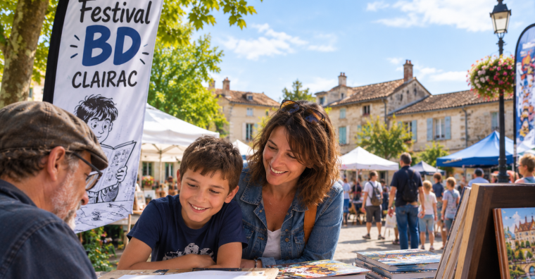 Illustration de l'article Culture – La 17e du festival de BD clairacais
